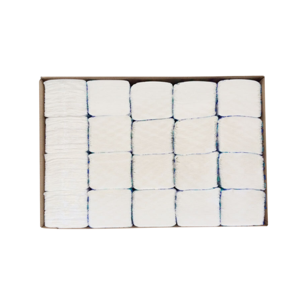 Paloma Professional Soft Papier-Falthandtücher weiss, 2-lagig, V/ZZ/Singlefold-Falzung, 24,3 x 11 cm, 100 % Zellstoff, 4000 Stück Karton